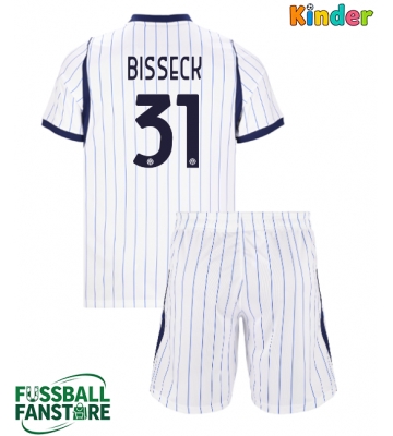 Inter Milan Yann Bisseck #31 Replik Auswärtstrikot Kinder 2026-27 Kurzarm (+ Kurze Hosen)